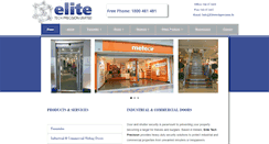 Desktop Screenshot of elitetechprecision.ie